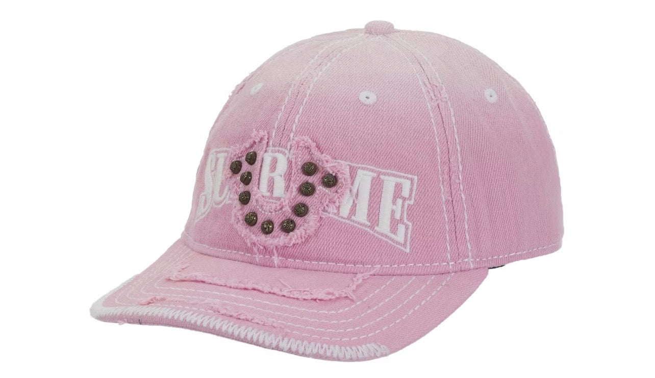 FW25 Supreme x True Religion Mesh Back 6-Panel “Pink”