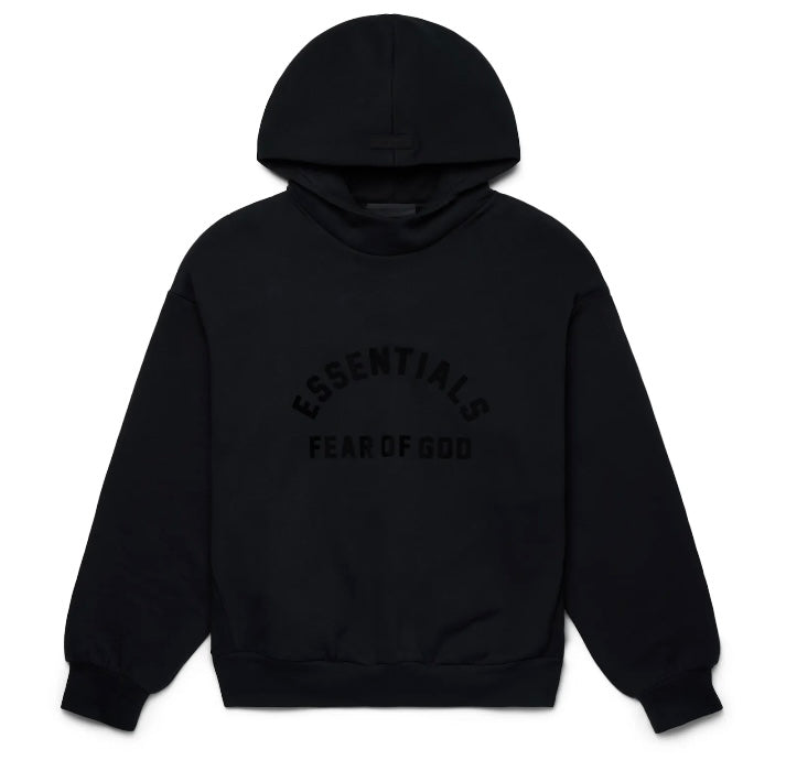 Fear of God Essentials Arch Logo Hoodie “Jet Black”