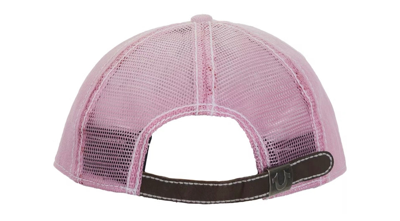 FW25 Supreme x True Religion Mesh Back 6-Panel “Pink”