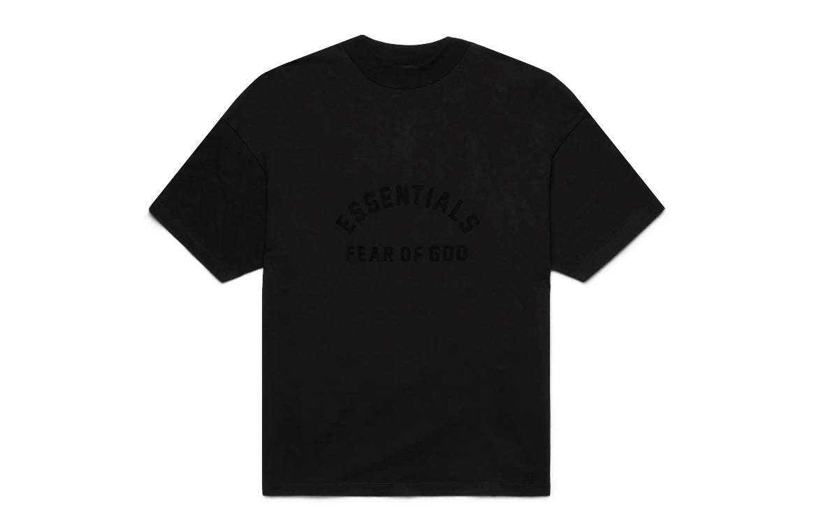 Fear of God Essentials Arch Logo Tee “Jet Black”