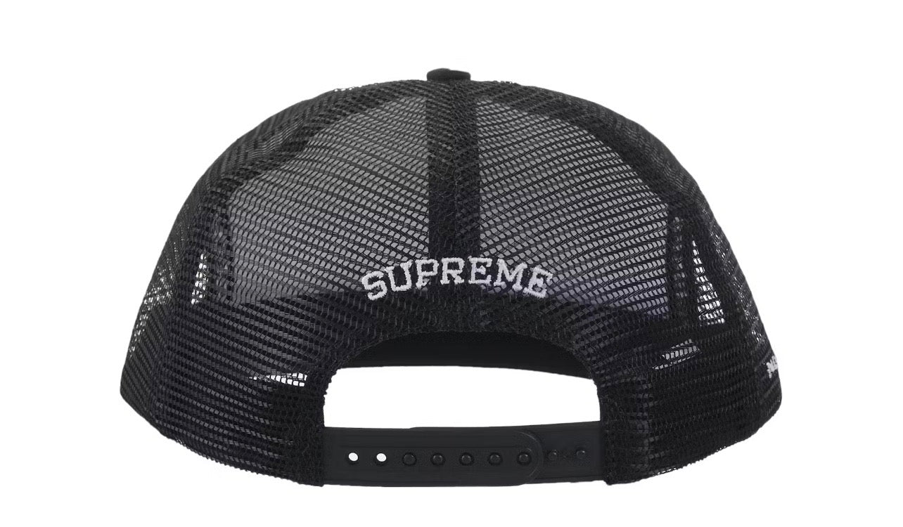 FW25 Supreme Number (N)ine Mickey Mesh Back 5 Panel “Black”