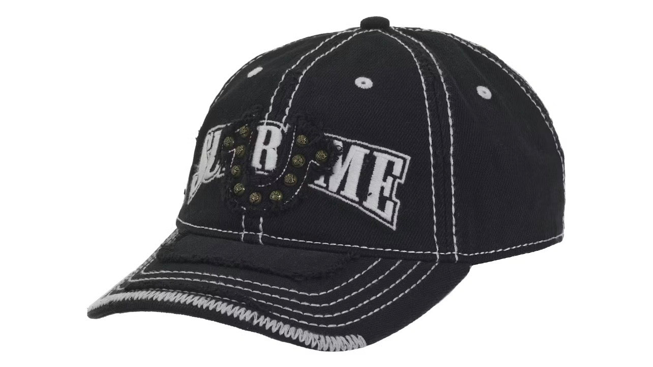 FW25 Supreme x True Religion Mesh Back 6-Panel “Black”