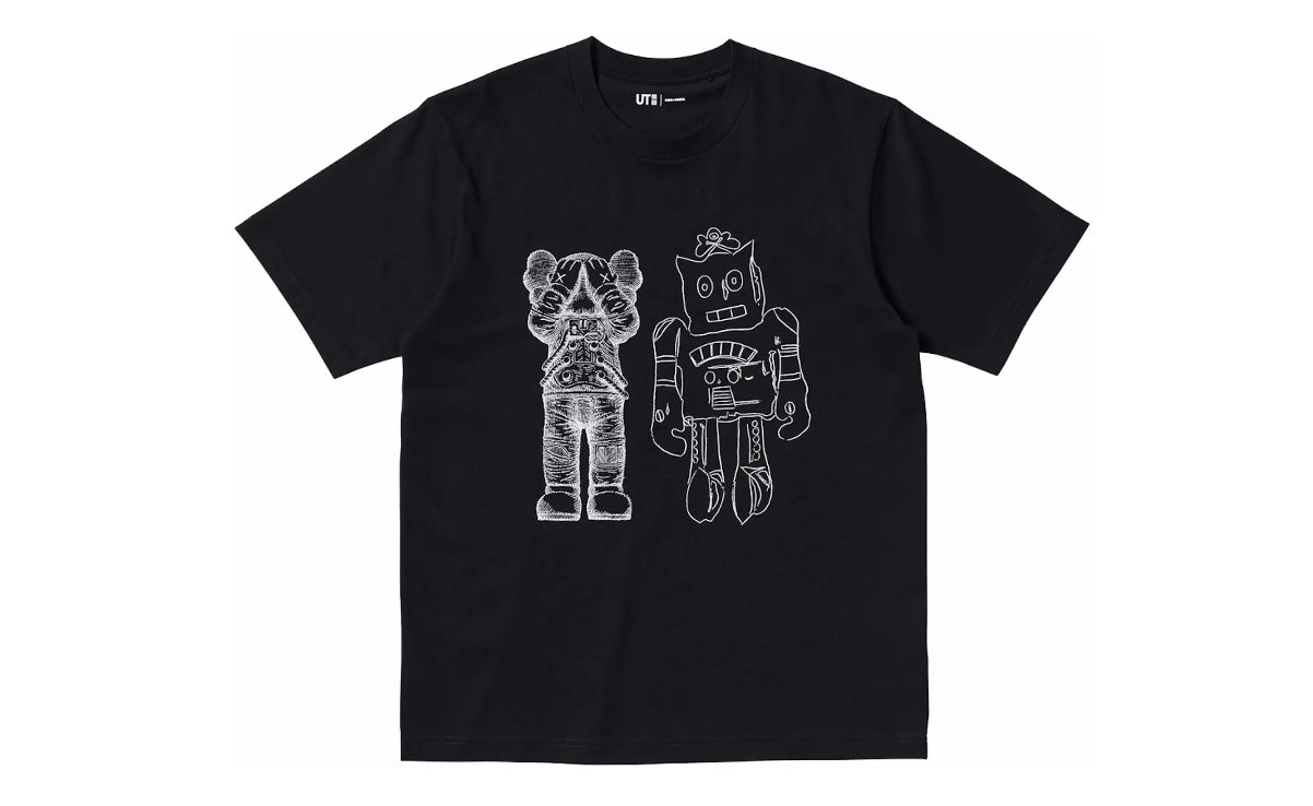 KAWS x Uniqlo Warhol Tee Black