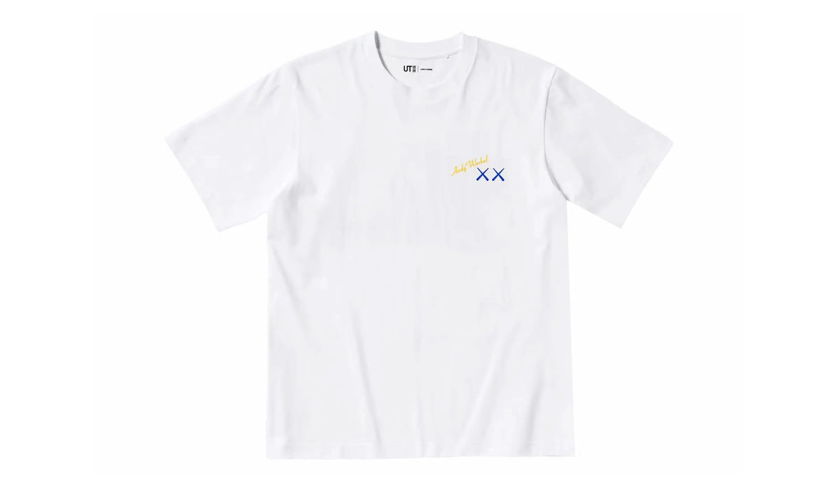 KAWS x Uniqlo Warhol Tee White