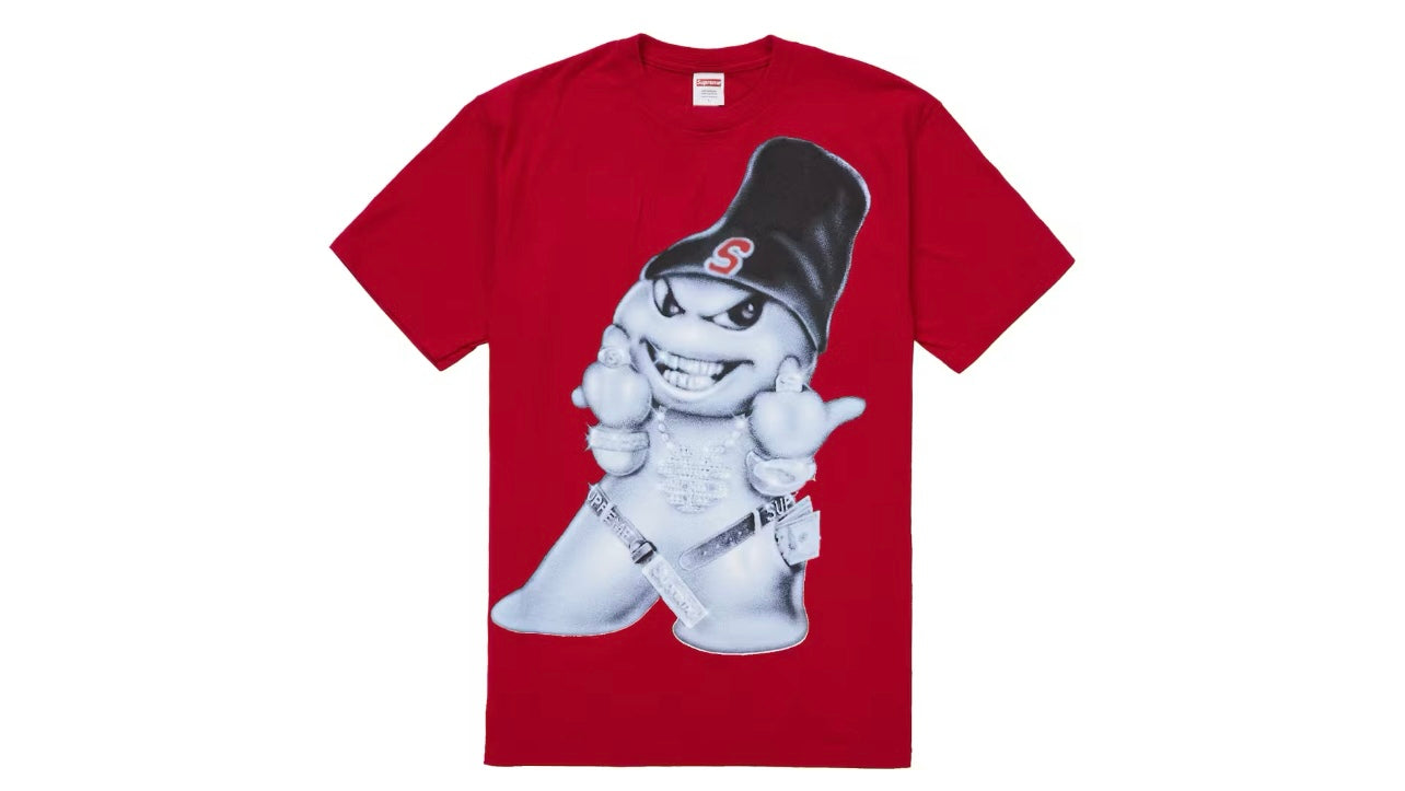 Supreme Snowman Tee “Red”