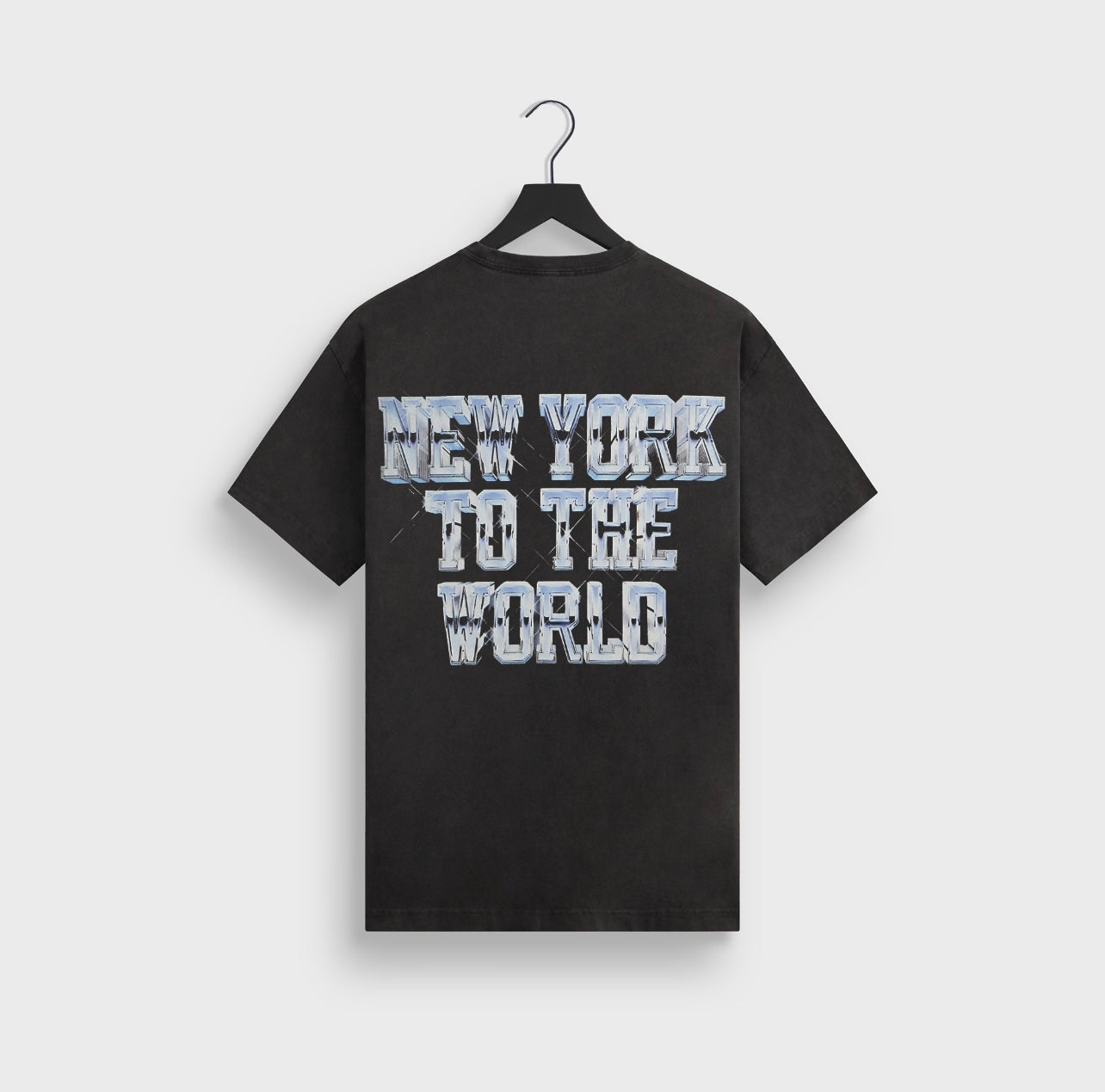 Kith x New York Knicks Chrome Tee “Black”