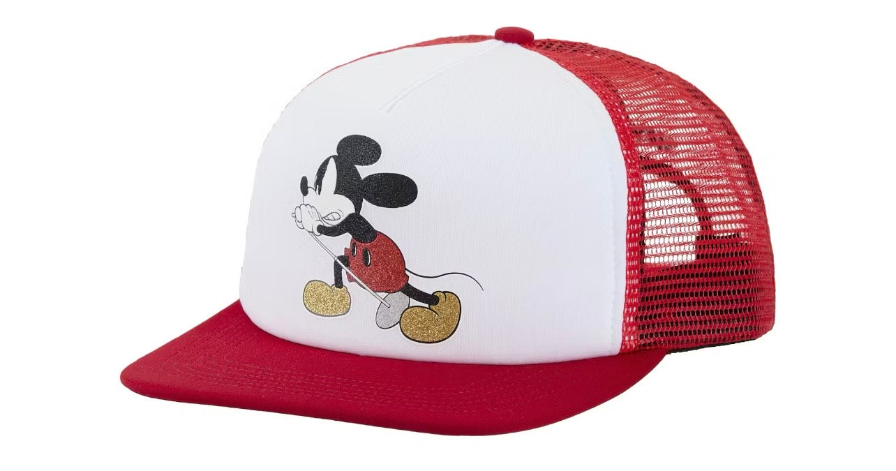 FW25 Supreme Number (N)ine Mickey Mesh Back 5 Panel “Red”