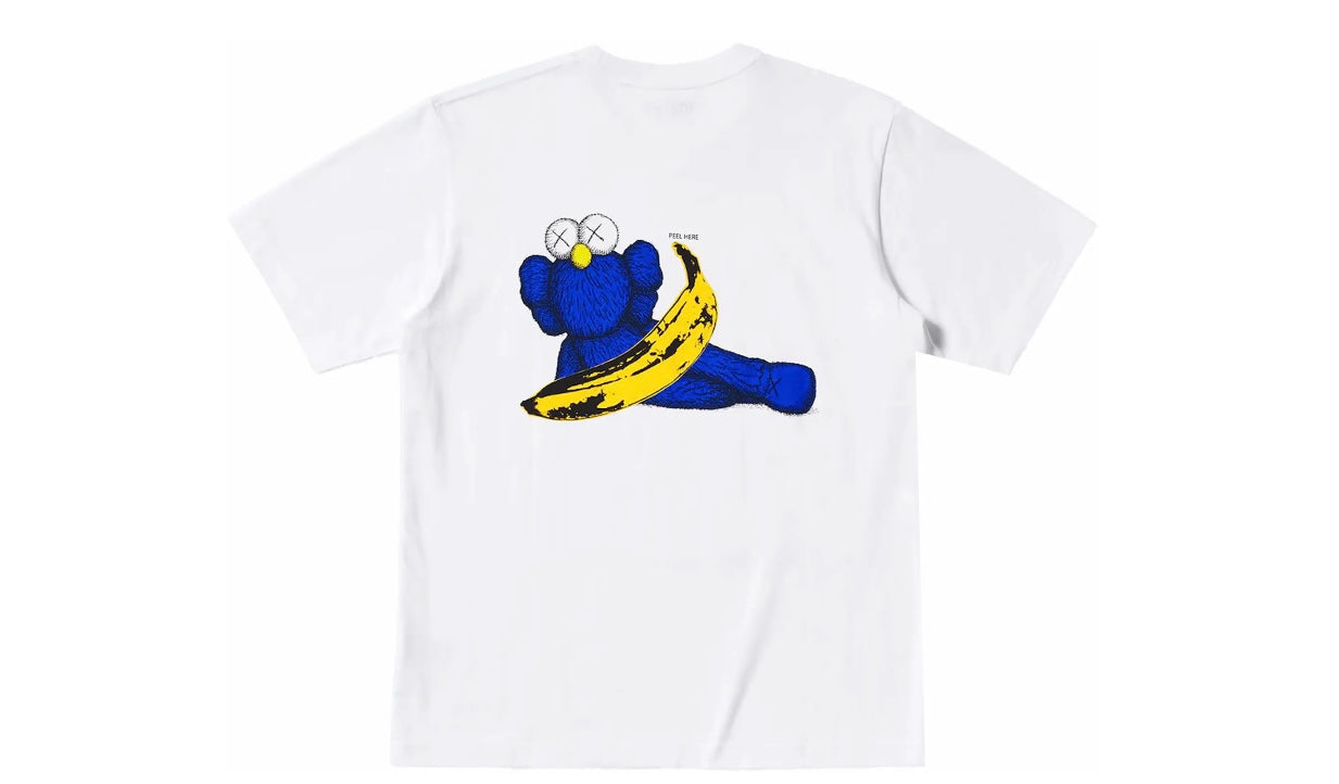 KAWS x Uniqlo Warhol Tee White