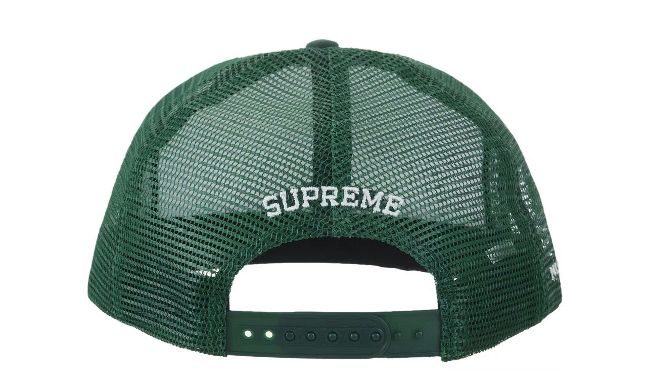 FW25 Supreme Number (N)ine Mickey Mesh Back 5 Panel “Green”