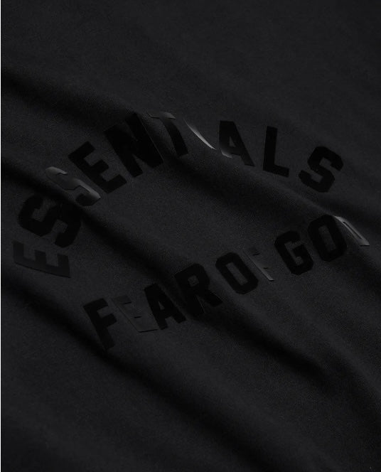 Fear of God Essentials Arch Logo Tee “Jet Black”