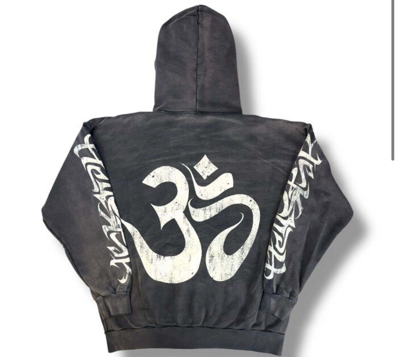 Hellstar OHM Zip Up Hoodie “Black”