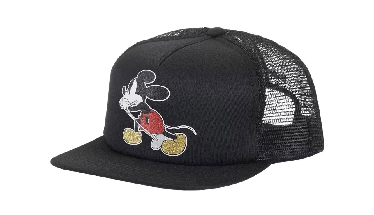 FW25 Supreme Number (N)ine Mickey Mesh Back 5 Panel “Black”