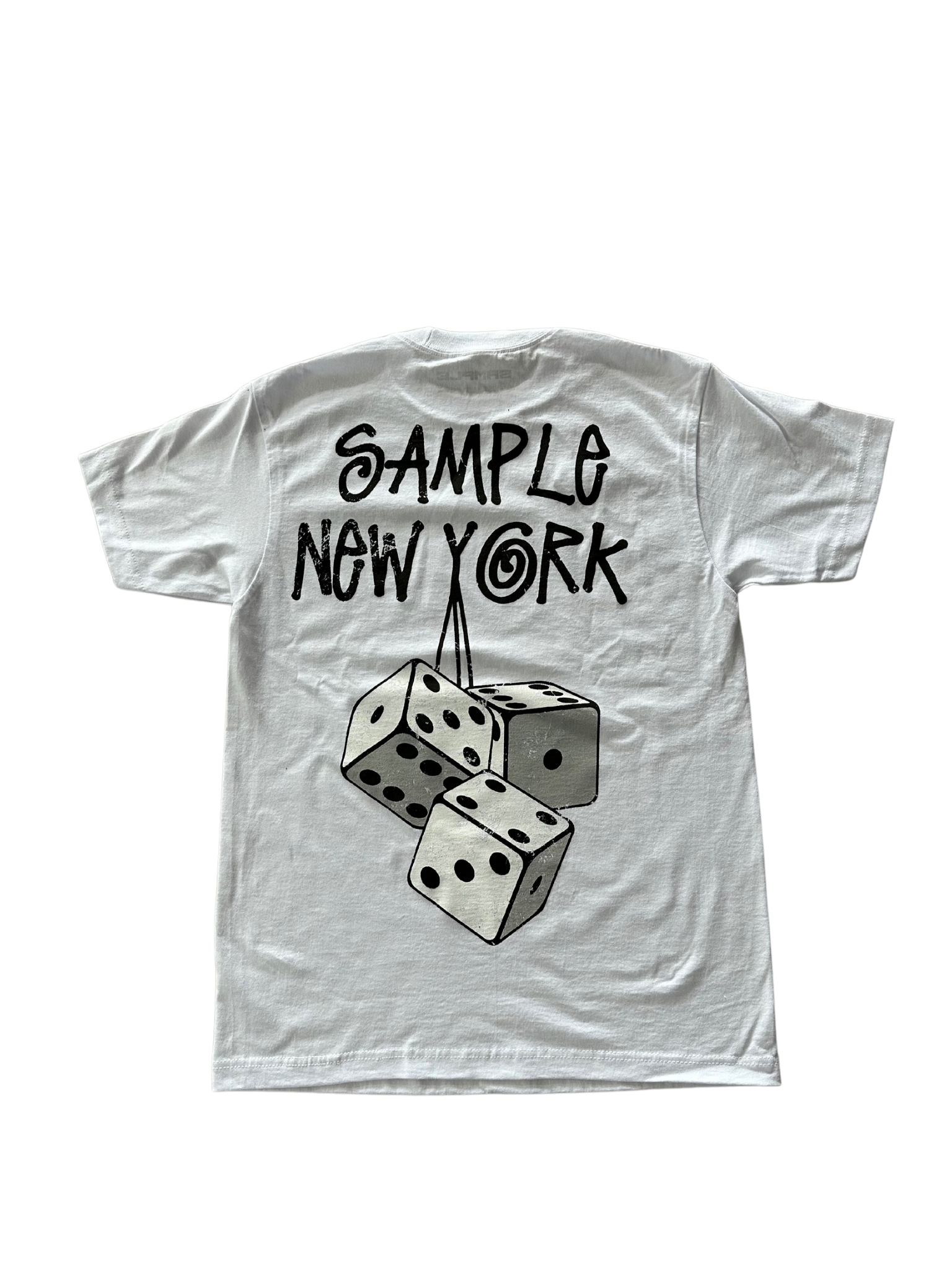 Sample Dice Tee White