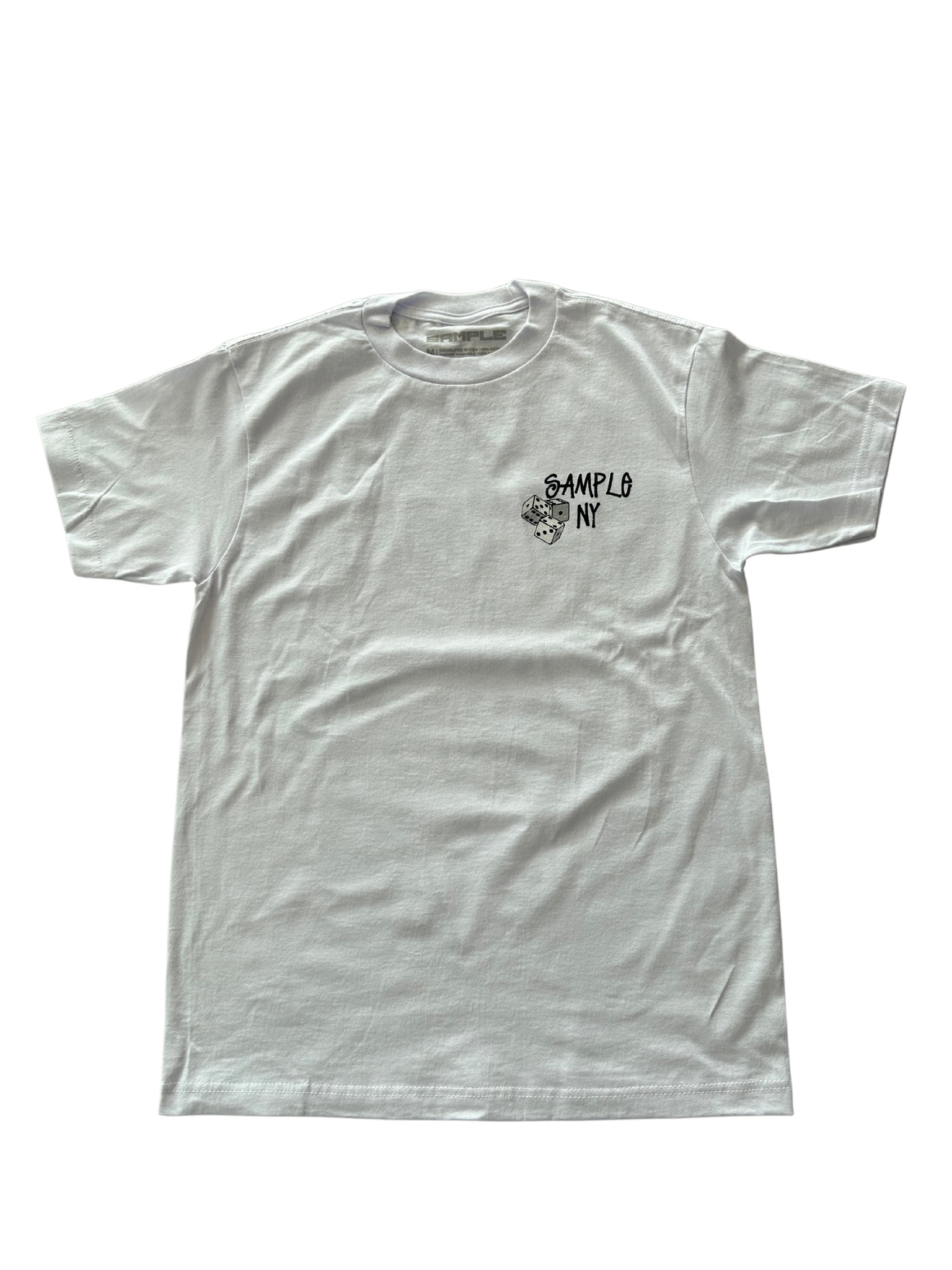 Sample Dice Tee White